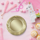 Gold Leaf Pappteller (Party)