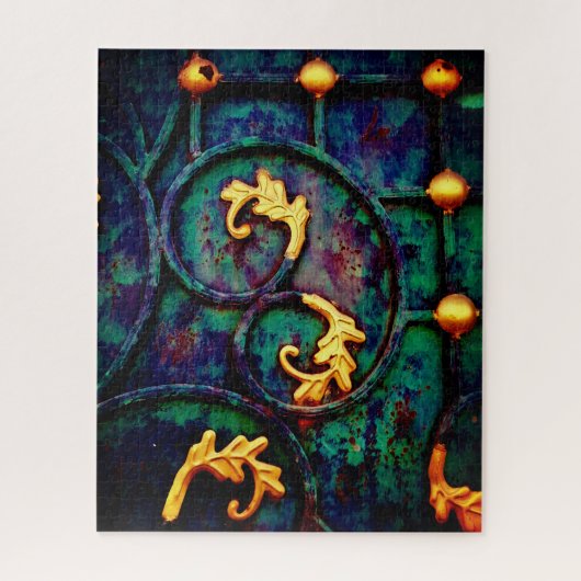 Gold Leaf Puzzle (Vertikal)