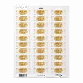 Gold-Leaf-Spray Postage & Stationary (Vorne)