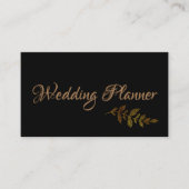 Gold Leaf Visitenkarte (Vorderseite)