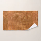 Gold leather texture luxury badhandtuch set (Handtuch)