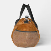 Gold leather texture luxury duffle bag (Rechts)