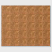 Gold leather texture luxury geschenkpapier (Flach)