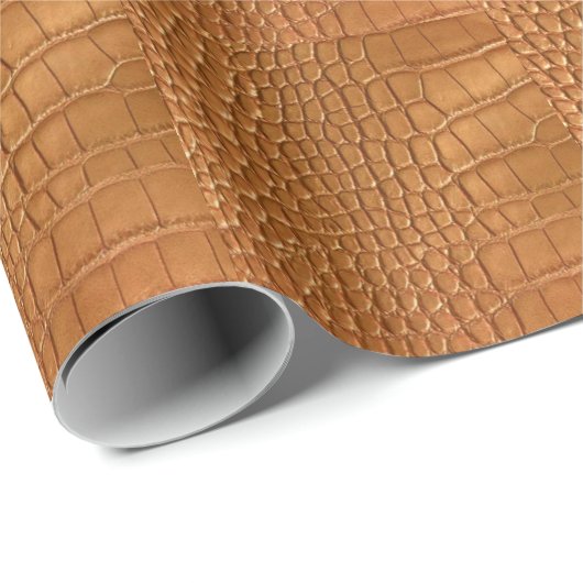 Gold leather texture luxury geschenkpapier (Rolleneckpunkt)