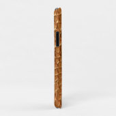 Gold leather texture luxury meeting planner Case-Mate iPhone hülle (Hinten/Rechts)