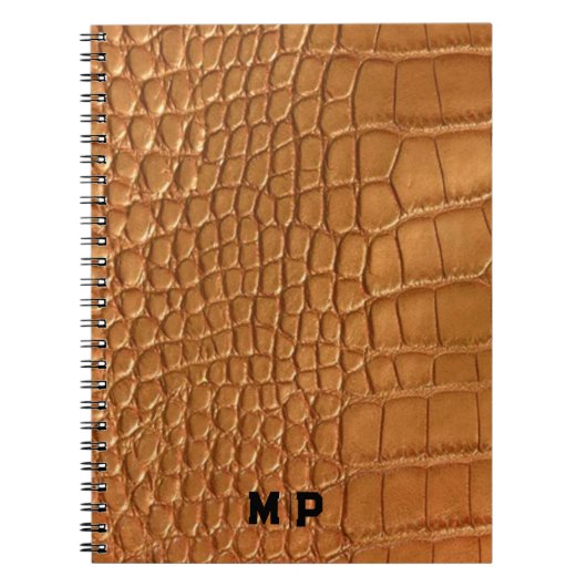 Gold leather texture luxury meeting planner notizblock (Vorderseite)