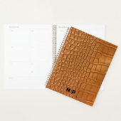 Gold leather texture luxury meeting planner planer (Anzeige)