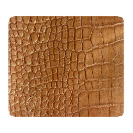 Gold leather texture luxury meeting planner schneidebrett (Vorderseite)