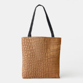 Gold leather texture luxury tasche (Rückseite)