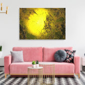 Gold Leinwanddruck (Insitu (Wohnzimmer))