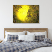 Gold Leinwanddruck (Insitu (Schlafzimmer))