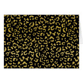 Gold Leopard, Gold Glitzer, Leopard Muster (Vorderseite (Horizontal))