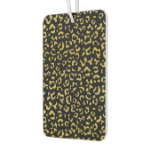 Gold Leopard, Gold Glitzer, Leopard Muster Autolufterfrischer (Links)