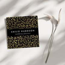 Gold Leopard, Gold Glitzer, Leopard Muster