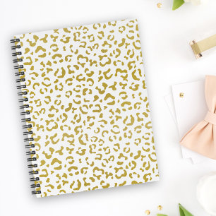 Gold Leopard, Gold Glitzer, Leopard Print Planer