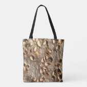 Gold Leopard Metallic Flecken Tasche (Rückseite)