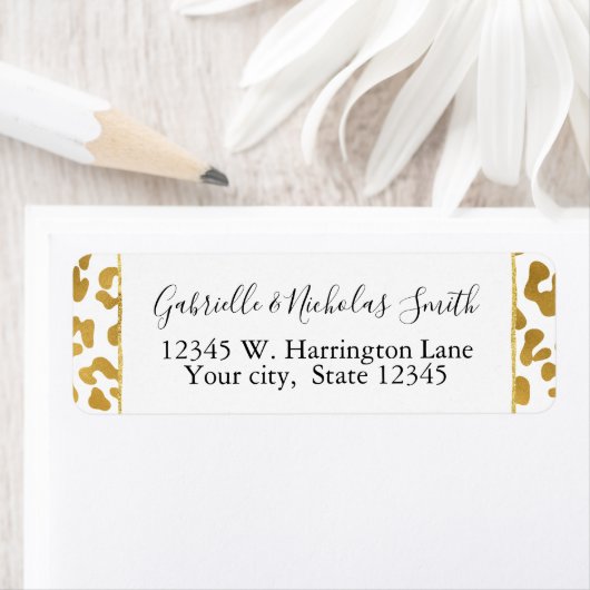 Gold Leopard Print (Insitu)