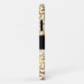 Gold Leopard Print Custom Case-Mate iPhone Fall Hülle (Hinten/Rechts)