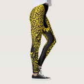 gold Leopard Print Leggings (Rechts)