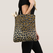 Gold Leopard Print Tasche (Von Nahem)