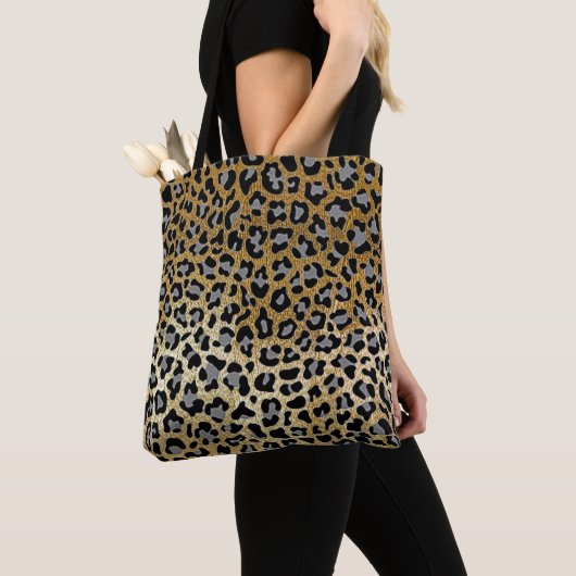 Gold Leopard Print  Tasche (Von Nahem)