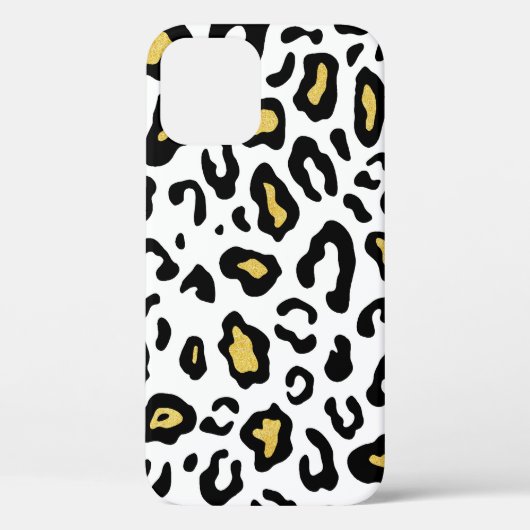 Gold Leopardenprint, nahtlos Muster. Case-Mate iPhone Hülle (Rückseite)