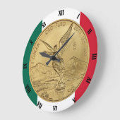 GOLD-LIBERTAD-MIN GROßE WANDUHR (Winkel)