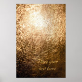 Gold Light 001 Poster (Vorne)