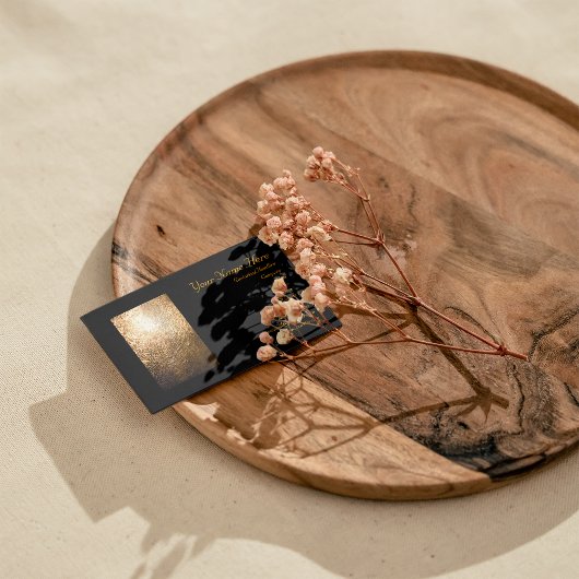 Gold Light 001 Visitenkarte