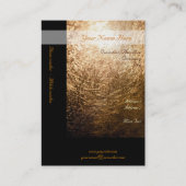 Gold Light 001 Visitenkarte (Vorderseite)