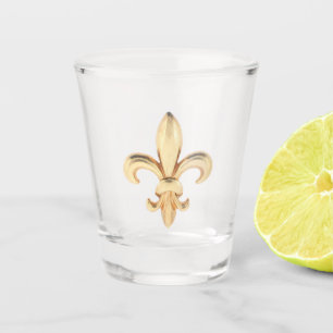 Gold Lilie 1 Schnapsglas