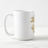 Gold Line Floral Kaffeetasse (Links)
