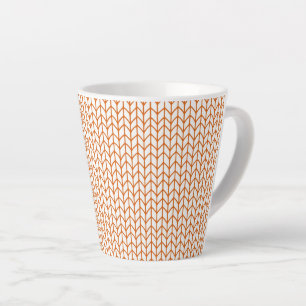 GOLD LINE STRICK Latte Tasse