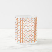 GOLD LINE STRICK Mattiert Glass Tasse (Mittel)