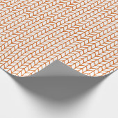 GOLD LINE STRICK Wrapping Paper Geschenkpapier (Ecke)