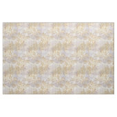 Gold line-zeichnend Rose auf einem cremefarbenen M Stoff (Fat Quarter (45,7 x 55,9 cm))
