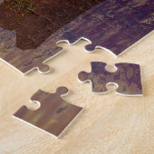 Gold Linger - Herbstszene Puzzle (Seite)