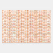 GOLD LINIE STRICK Flachfolienpapier Geschenkpapier Set (Vorderseite 2)