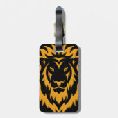 Gold Lion Big Graphic Gepäckanhänger (Rückseite vertikal)