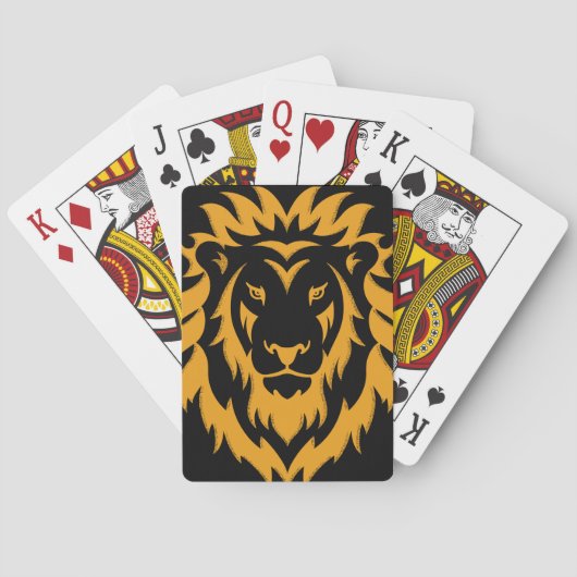 Gold Lion Big Graphic Spielkarten (Rückseite)