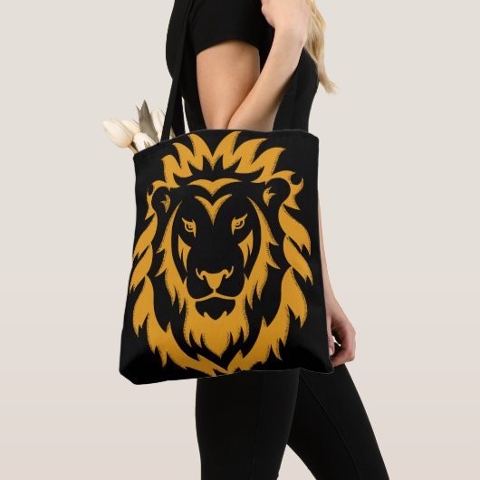 Gold Lion Big Graphic Tasche (Von Nahem)