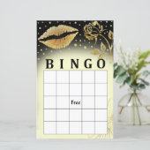 Gold Lips Bingo Spiel (Stehend Vorderseite)