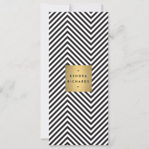 Gold-Logo für das Retro-Schwarz-Weiß-Muster 2