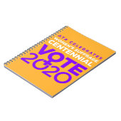 Gold Logo-Notebook Notizblock (Linke Seite)