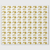 Gold-Logo-Tissue Paper von Real Estate Agency Geschenkpapier (Flach)