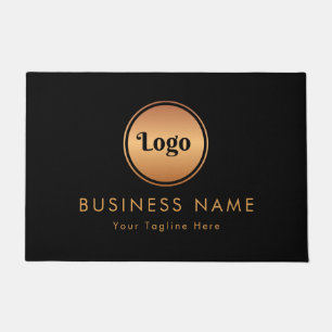 Gold-Logos und Unternehmen für benutzerdefiniertes Fußmatte