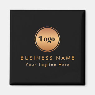 Gold-Logos und Unternehmen für benutzerdefiniertes Magnet