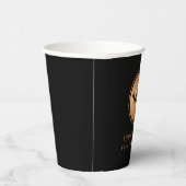 Gold-Logos und Unternehmen für benutzerdefiniertes Pappbecher (Rechts)