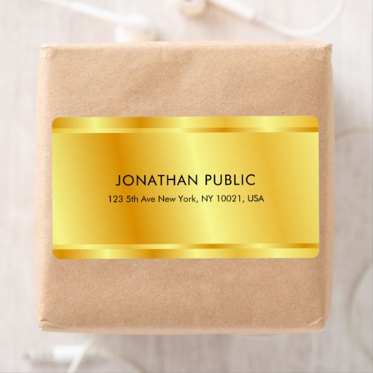 Gold Look Custom Eleganore Glamour Template (Insitu)