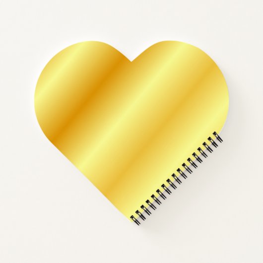 Gold Look Elegante Monogram Template Trendy Notizblock (Rückseite)